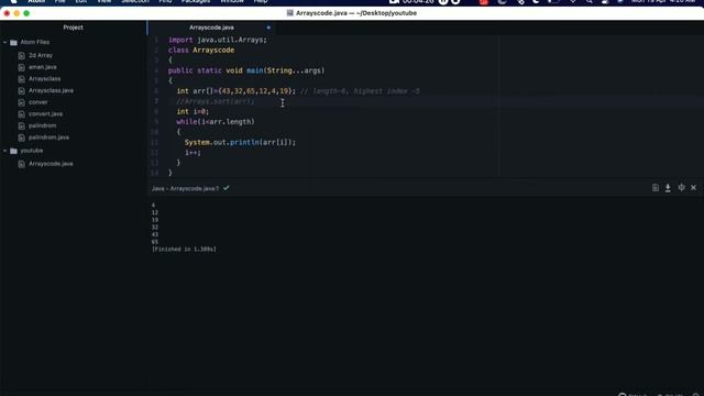 Arrays.sort() and Arrays.copyOf() method usage | Java Tutorials by Aman смотреть онлайн