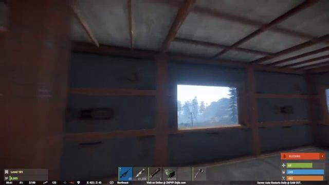 РЭМБО: Непоследняя кровь. Rust. Рейд топ клана и бой с вертолётом. смотреть онлайн