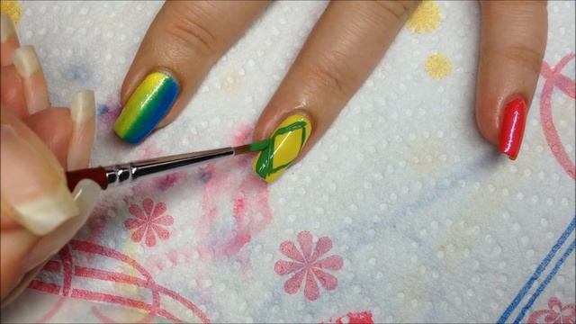Nail art Brésil haut en couleurs смотреть онлайн