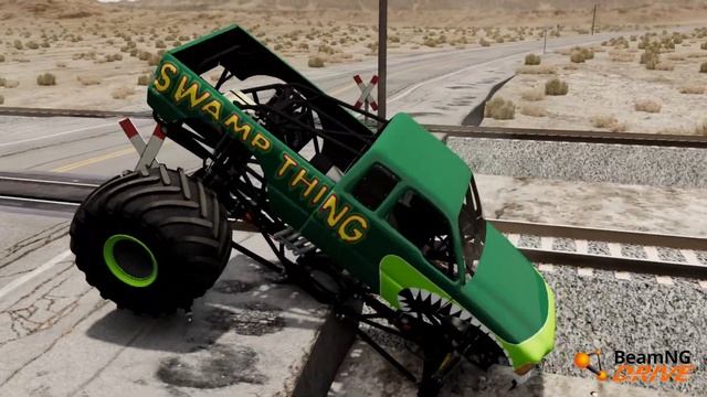 MONSTER TRUCK IN GTA 5 VS TEARDOWN VS GTA SA VS BRICK RIGS VS BEAMNG - WHICH IS BEST?