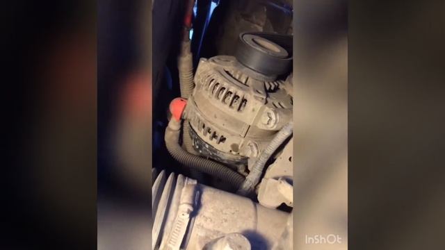Как снять генератор ( проблемы с зарядкой) с Range Rover Sport L320