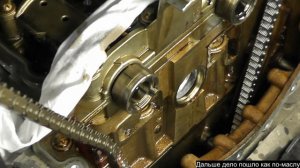 Замена цепи mercedes 274