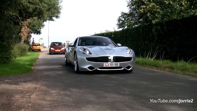 Fisker Karma - The Sound of a Spaceship! - 1080p HD смотреть онлайн