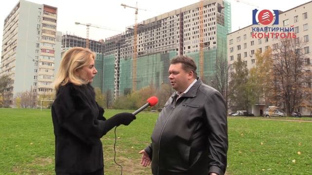 Обзор ЖК Маршала Захарова 7. Часть 2 - окружение, экология, интервью. Квартирный Контроль смотреть онлайн