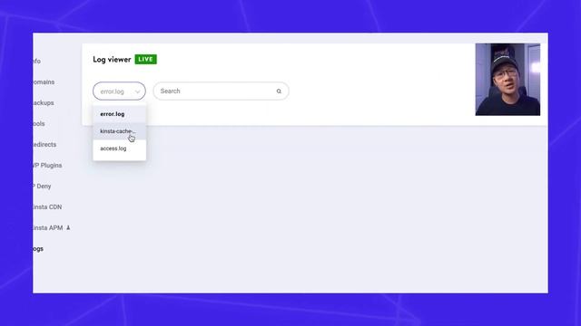 How Do I View My Access and WordPress Error Logs in MyKinsta? смотреть онлайн