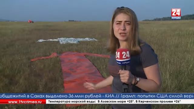 В День ВДВ крымские ополченцы "покорили небо" смотреть онлайн
