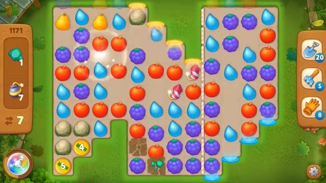 Gardenscapes Level 1171 With No Boosters
