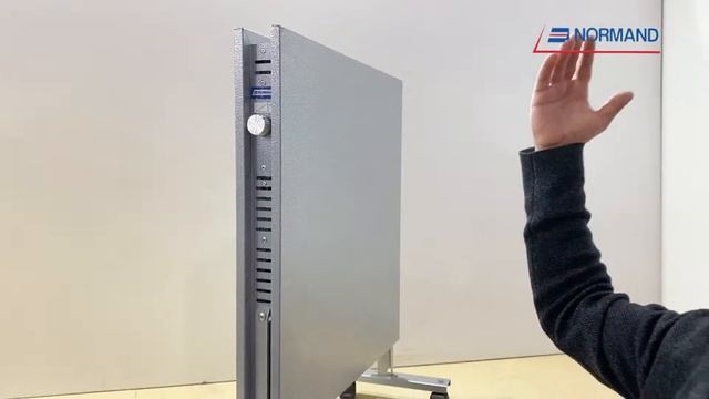Металлические двухсторонние напольные обогреватели Normand 800 смотреть онлайн