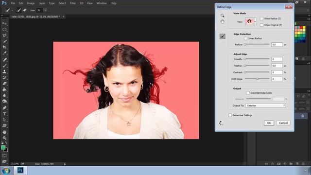 Adobe photoshop cc tutorials in tamil Refine - Edge Command смотреть онлайн