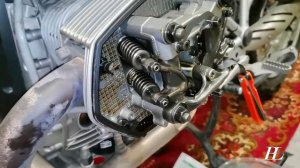 Мотоцикл BMW R1200GS регулировка клапанов