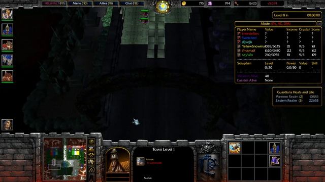 Warcraft 3 Classic HellHalt TD Competitive #76 смотреть онлайн