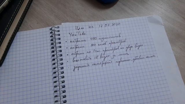 Новые цели на YouTube/показатели за два месяца