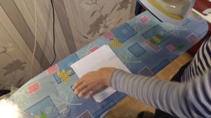 Как ламинировать с помощью утюга.