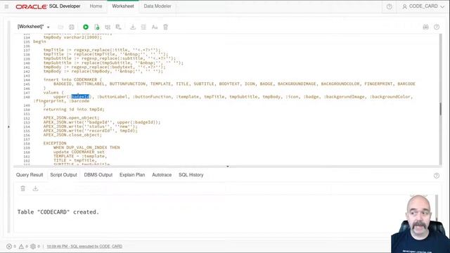 Deploy a back-end for your Oracle CodeCard on an Always-Free Oracle Cloud Database with ORDS part 2 смотреть онлайн