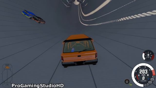 High Speed Jumps #14 - Oddly Satisfying Car Crashes (BeamNG Drive)