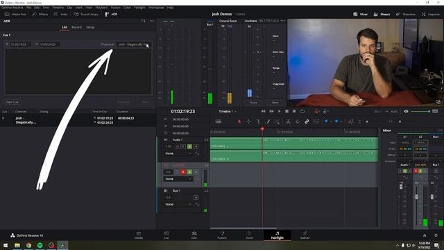 How to run an ADR Session in Davinci Resolve 18 | DaVinci Resolve 18 Tutorial смотреть онлайн