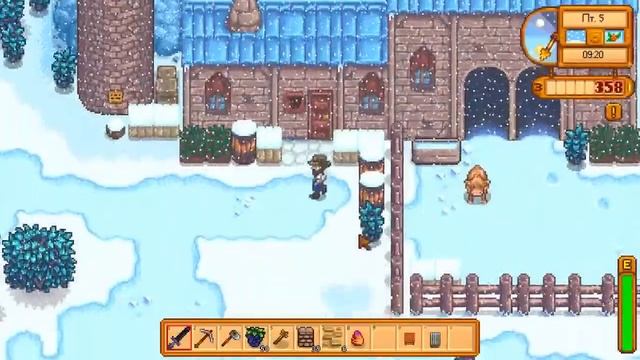 Stardew Valley |#20| Ремонт вагонеток и ледовый праздник смотреть онлайн