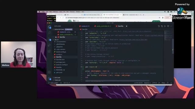 Live Coding -- Rails and React -- Convert to API смотреть онлайн