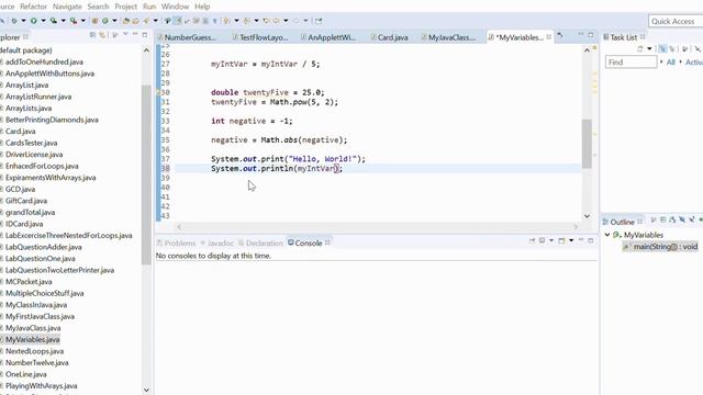 JAVA Tutorial 3: Print and Println смотреть онлайн