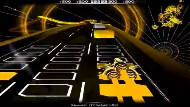AudioSurf 06: Touhou - Bad Apple смотреть онлайн