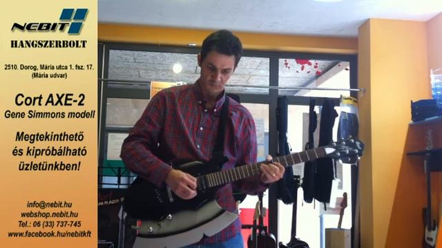 Cort AXE2 gitár bemutatása смотреть онлайн