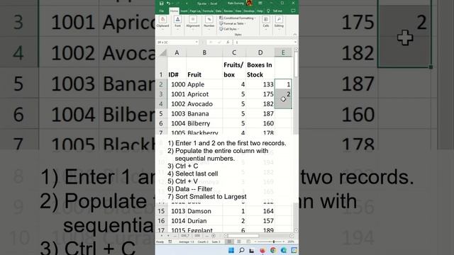 Insert Blank Space Between Rows FAST!! - Excel Tips and Tricks смотреть онлайн