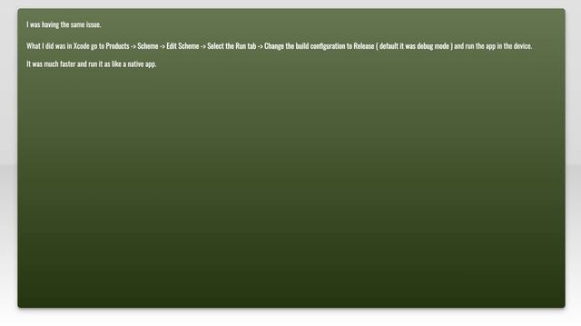 React native app stuck on splash screen on device but works in simulator смотреть онлайн
