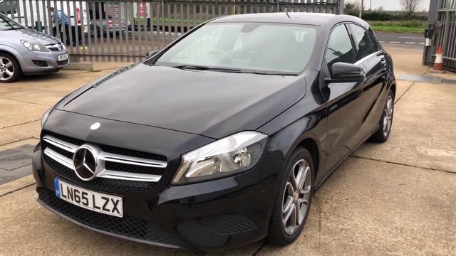 LN65LZX Black Mercedes A-class 5dr Hatchback смотреть онлайн
