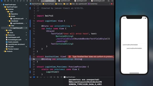 SwiftUI: Difference between State, Binding, Observable Object in Hindi смотреть онлайн