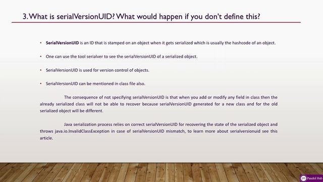 Java Interview Questions Part 04 Marker Interfaces смотреть онлайн