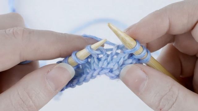 Slip Purlwise With Yarn In Back (Slwyib) :: Basics :: Knitting Tutorial смотреть онлайн