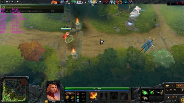 DOTA 2: Gameplay Na Intel HD Graphics 3000 смотреть онлайн