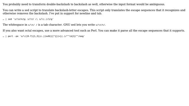 Unix & Linux: Show stdout containing n with line breaks (4 Solutions!!) смотреть онлайн
