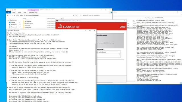 How To Install SOLIDWORKS 2020 to 2021 [Step by Step - Very Easier Way] смотреть онлайн
