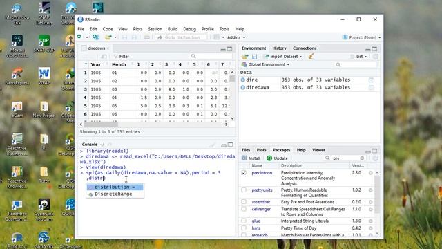 How to Calculate Standardized Precipitation Index (SPI) using Precintcon Package in RStudio смотреть онлайн