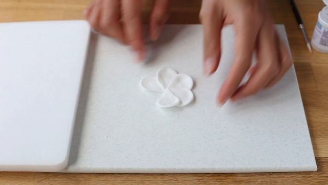How To Make A Sugar Frangipani Plumeria Flower - By Minh Cakes