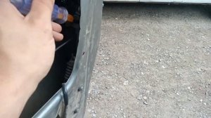 как открыть заклинившую дверь ваз2114