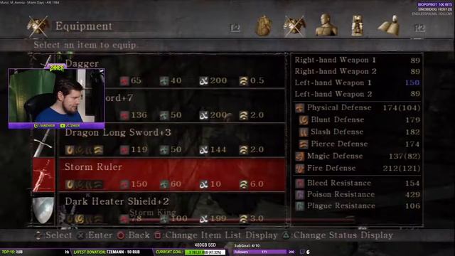 Конец саги Souls Игр (Old Hero + Storm King + Old King Allant + King Allant) - Demon's Souls #9 смотреть онлайн