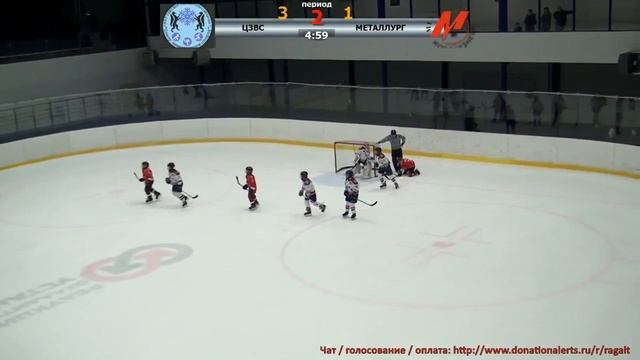 02.05.2018 «ЦЗВС» Новосибирск - «Металлург» Новокузнецк - [Коммерческий турнир] смотреть онлайн
