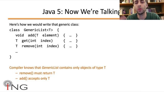 JAVA: Generics concetti generali (M5-E01) смотреть онлайн