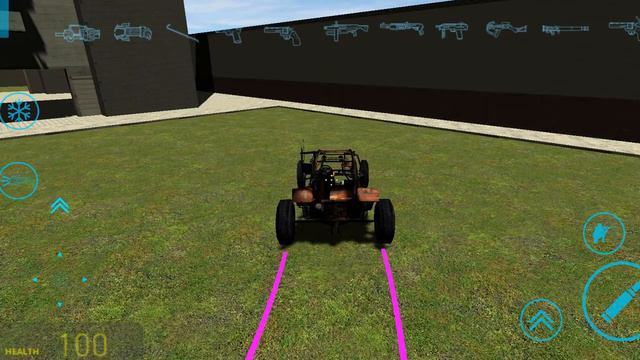 Gmod for android- Dmod Vehicle test (Devlog? idk maybe) смотреть онлайн