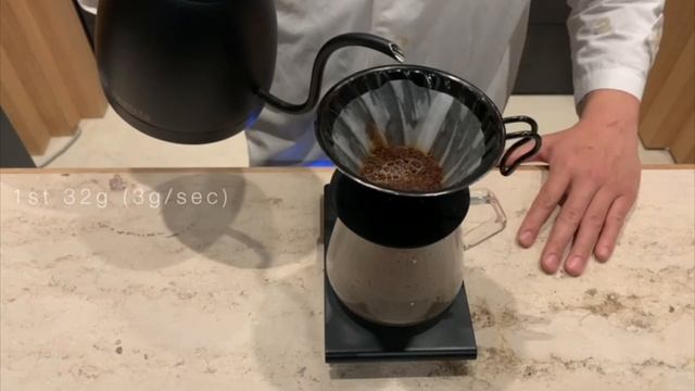 KOFFEE MAMEYA | 핸드드립 레시피 | HARIO V60 | 에티오피아 게샤 빌리지 | смотреть онлайн