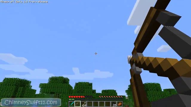 Minecraft Beta 1.8 - Blocking and Bows! (HD) смотреть онлайн