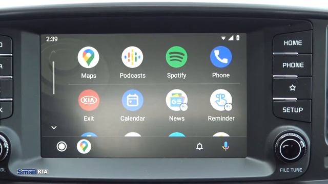 How to Connect Your Phone to Android Auto in Your Kia | Smail Kia смотреть онлайн