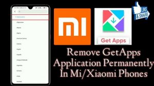 Remove GetApps Application Permanently From Any Mi Xiaomi Phones|GetApps Application Ko Kare Delete