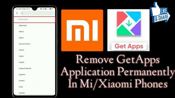 Remove GetApps Application Permanently From Any Mi Xiaomi Phones|GetApps Application Ko Kare Delete