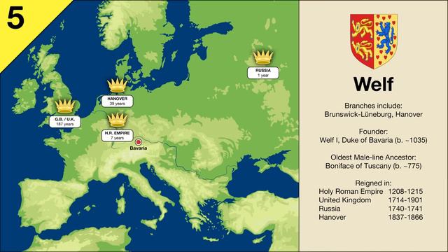 Greatest European Dynasties | Top 10 Countdown смотреть онлайн