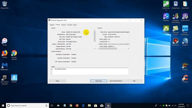 How To Check Laptop Specs -  How Much Laptop RAM/Memory? - Beginners (2019)