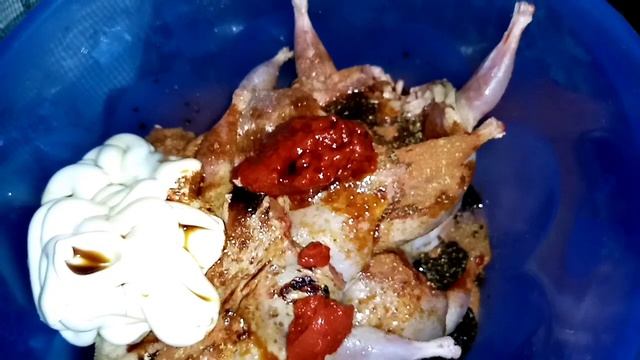 Шашлык из перепелов. смотреть онлайн