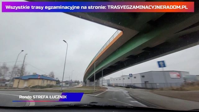 Nowe rondo w Radomiu, ul. Wjazdowa - kolejna trasa egzaminacyjna WORD Radom смотреть онлайн